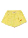 Bobo Choses Checked Shorts In Yellow
