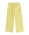 Bobo Choses Checked Trousers In Yellow