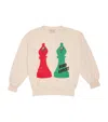 Bobo Choses Checkmate Sweatshirt In Neutral