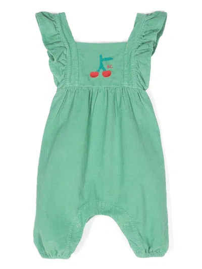 Bobo Choses Babies' Cherry Dungarees In Green