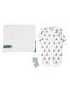 Bobo Choses Cherry-print Babygrow Set In White