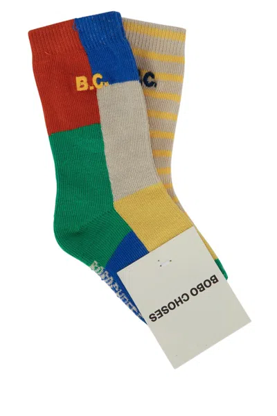 Bobo Choses Extra Long Socks In Multi