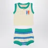 Bobo Choses Color-block Denim Jacket In Multicolor