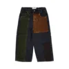 Bobo Choses Color Block Denim Pants Kids In Multi