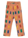 Bobo Choses Color Game Jeans In Brown