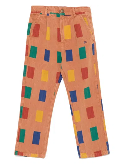 Bobo Choses Kids' Color Game Jeans In Brown