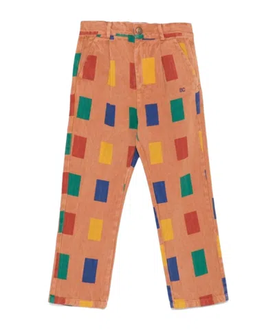 Bobo Choses Color Game Patterned Chinos In Brown