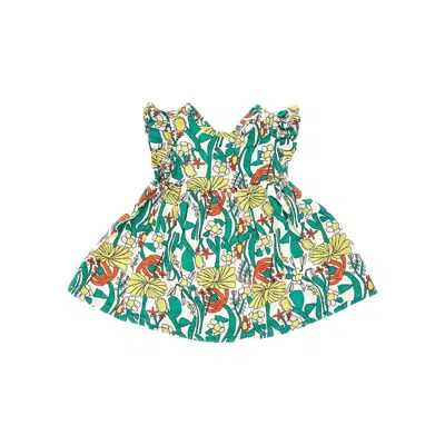 Bobo Choses Color Herbalist Cotton Mini Dress Kids In Multi