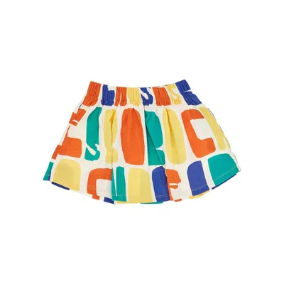 Bobo Choses Color Jersey Mini Skirt Kids In Multi