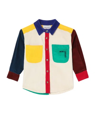 Bobo Choses Color Matching Shirt In White
