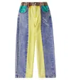Bobo Choses Multicolor Jeans For Kids With Logo In Multicoloured