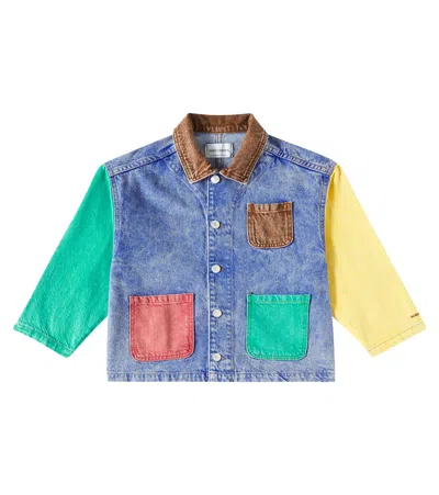 BOBO CHOSES COLORBLOCKED DENIM JACKET