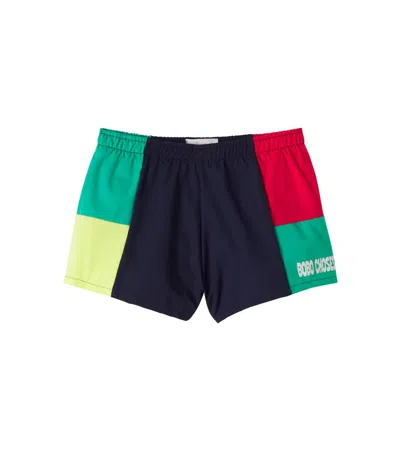 Bobo Choses Kids' Colorblocked Swim Trunks In Multi
