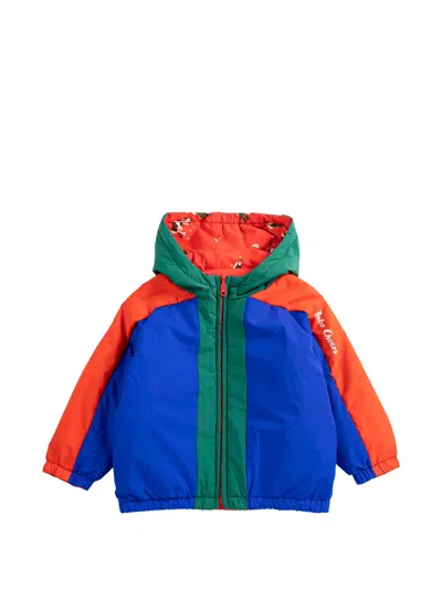 Bobo Choses Babies' Colour-block Hooded Jacket In Multi