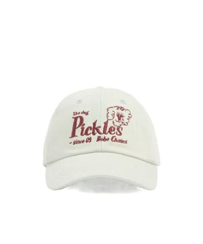 Bobo Choses Cotton Baseball Hat In White