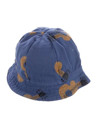 Pre-owned Bobo Choses Babies' Cotton Bucket Hat In Blue