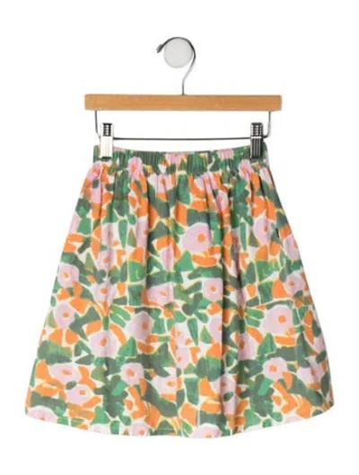 Pre-owned Bobo Choses Babies' Cotton Skirt In Orange