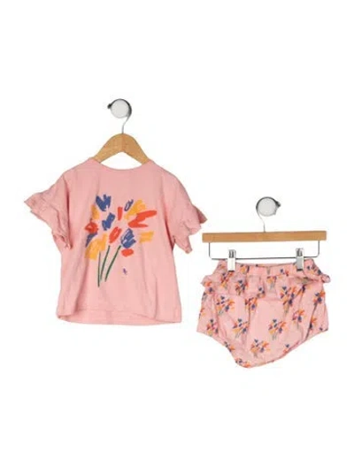 Pre-owned Bobo Choses Babies' Cotton Two-piece Set In Pink