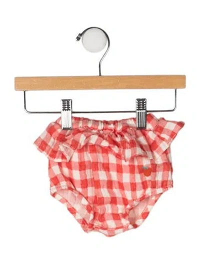 Pre-owned Bobo Choses Babies' Cotton-blend Briefs In Neutrals/orange