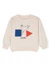 Bobo Choses Crazy Bicy Sweatshirt In Neutral