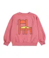 Bobo Choses Crew Neck Sweatshirt In Pink