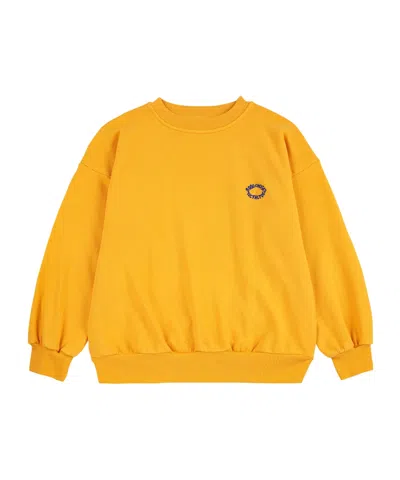 Bobo Choses Crew Neck Sweatshirt In Yellow