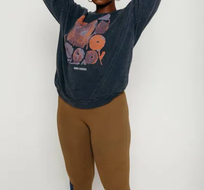 Bobo Choses Dahlia Relaxed Sweatshirt In Navy Blue
