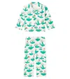 Bobo Choses Dancing Flower Cotton Pajamas In Multi