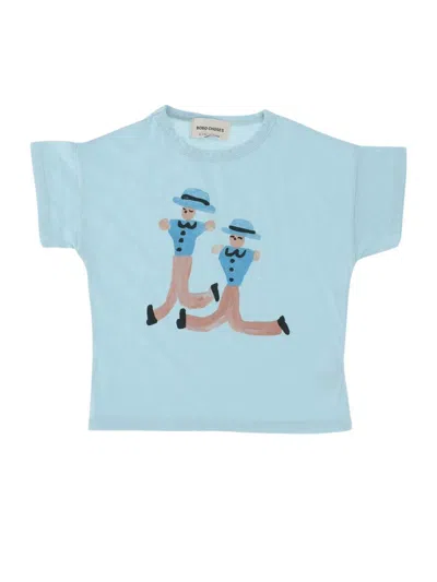 Bobo Choses Dancing Giants T-shirt In Blue