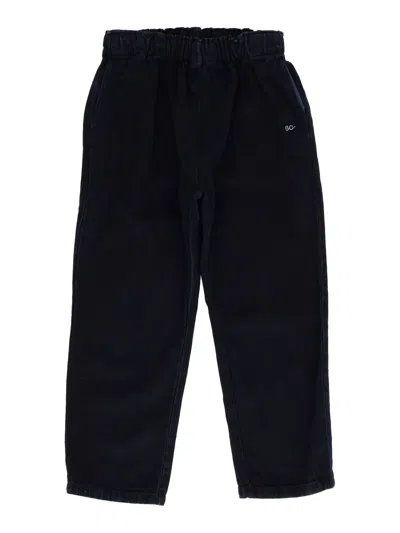 Bobo Choses Kids' Denim Pants In Black