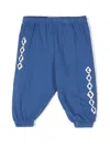 Bobo Choses Diamonds Track Pants In Blue