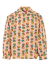Bobo Choses Dice-print Long-sleeve Shirt In Pink