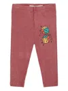 Bobo Choses Dice-print Trousers In Brown