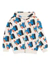 Bobo Choses Dog-print Hoodie In Multi