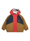 Bobo Choses Dog-print Padded Jacket In Brown