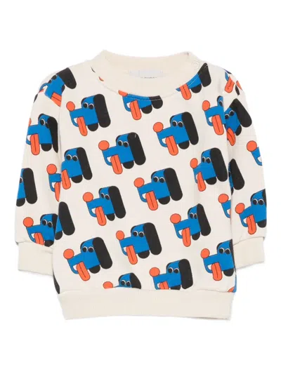 Bobo Choses Babies' Dog-print Sweatshirt In Multi