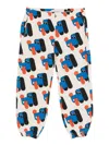 Bobo Choses Dog-print Track Pants In Neutral