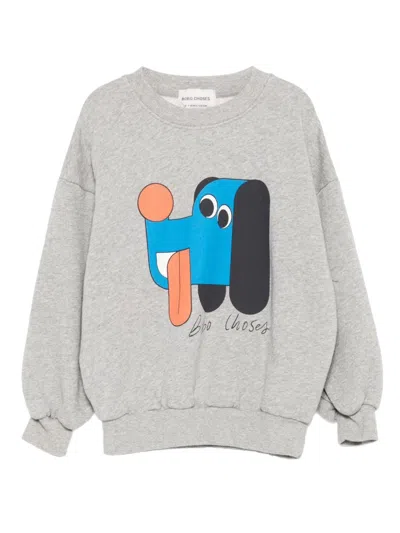 Bobo Choses "doggo" Shirt In Gray