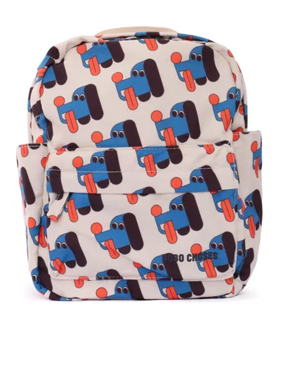 Bobo Choses Doggy Mate All Over Soft Backpack In Multi