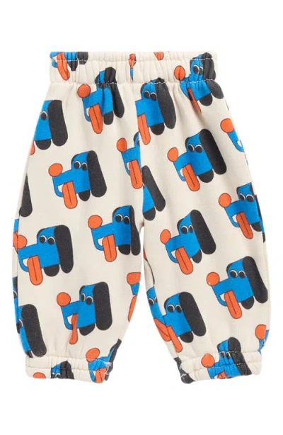 BOBO CHOSES BOBO CHOSES DOGGY MATE ORGANIC COTTON FLEECE JOGGERS