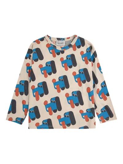 Bobo Choses Kids' Doggy Mate Print T-shirt In Pattern