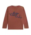 Bobo Choses Dominos Long-sleeve T-shirt In Brown