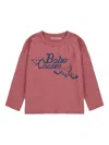 Bobo Choses Dominos Print Long-sleeve T-shirt In Pink