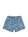 Bobo Choses Drawstring Shorts In Blue