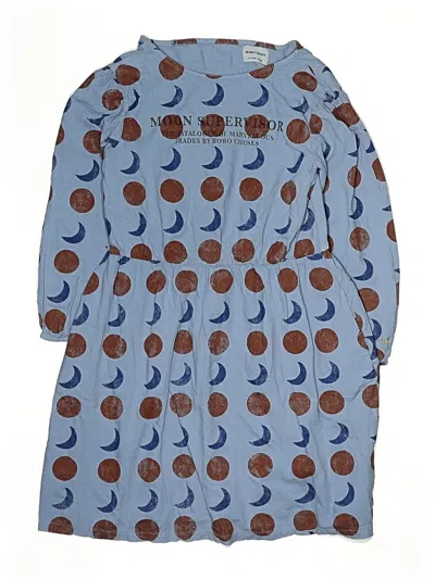 Pre-owned Bobo Choses Kids' Dress In Blue