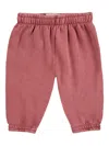 Bobo Choses Elastic-waist Logo Trousers In Brown