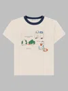 Bobo Choses Everyday Ghosts T-shirt In Neutral