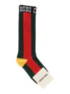 Bobo Choses Extra Long Socks In Green