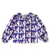 Bobo Choses Fairy Dog Cotton-blend Blouse In Multicoloured