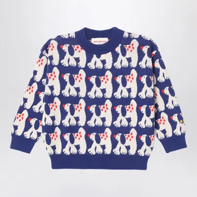 Bobo Choses Fairy Dog Jumper Navy Blue